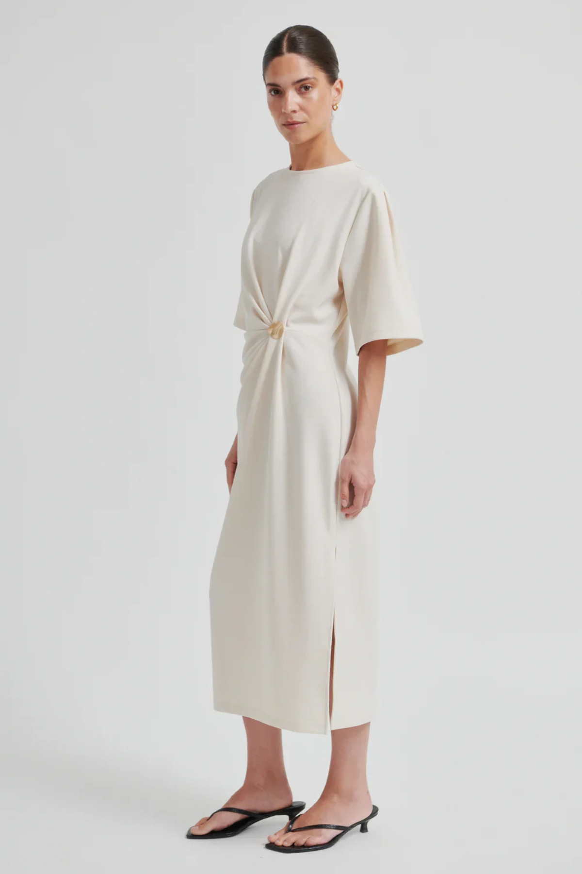 LIANA DRESS SOFT BEIGE