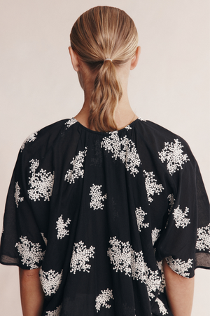 LIBERTY SHORT SLEEVE SHIRT RICE FLOWER