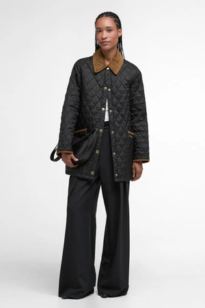 ICONS MODERN LIDDESDALE QUILTED JACKET BLACK/CLASSIC