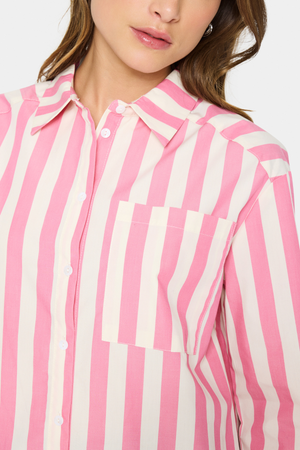 LIEKE SHIRT FRUIT DOVE ICE STRIPE PINK