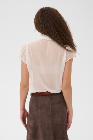 LILJA CRINKLE SHIRT ICE