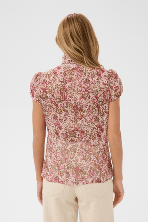 LILJA CRINKLE SHIRT BALLERINA BRUSHED BLOOM