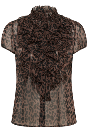 LILJA SHIRT CHOCOLATE BROWN