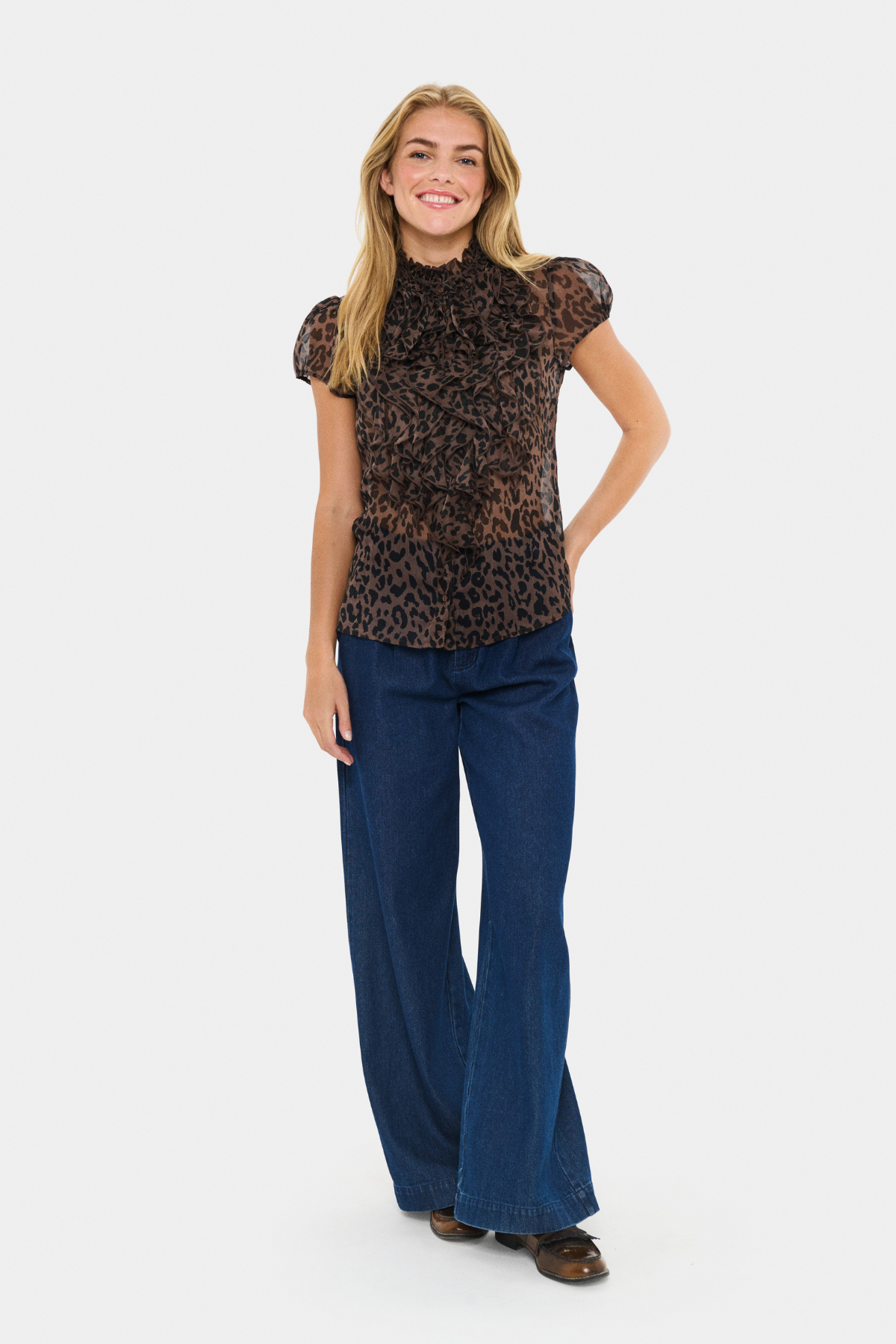 LILJA SHIRT CHOCOLATE BROWN