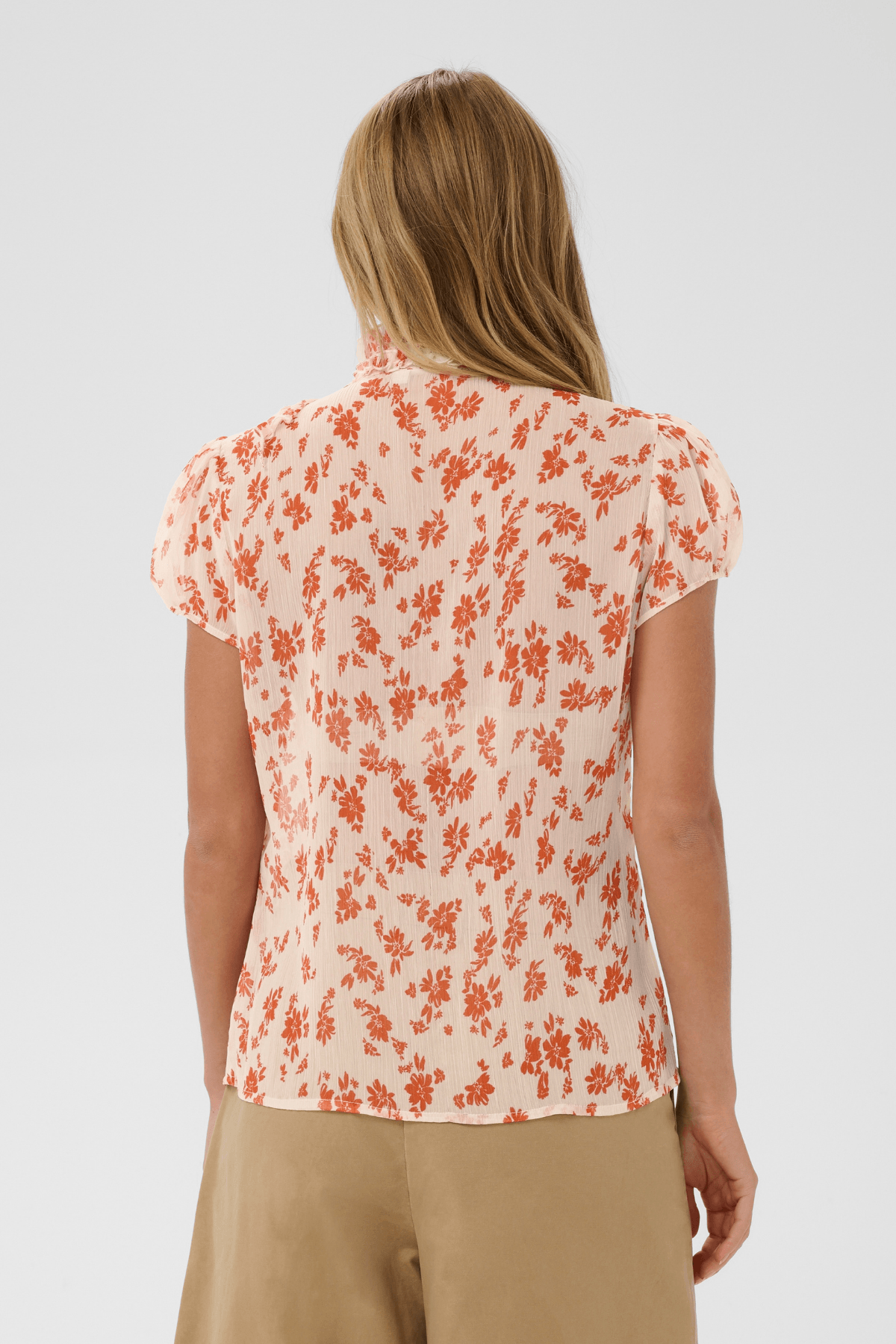 LILJA SHORT SLEEVE SHIRT SEEDPEARL VALIANT