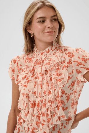 LILJA SHORT SLEEVE SHIRT SEEDPEARL VALIANT