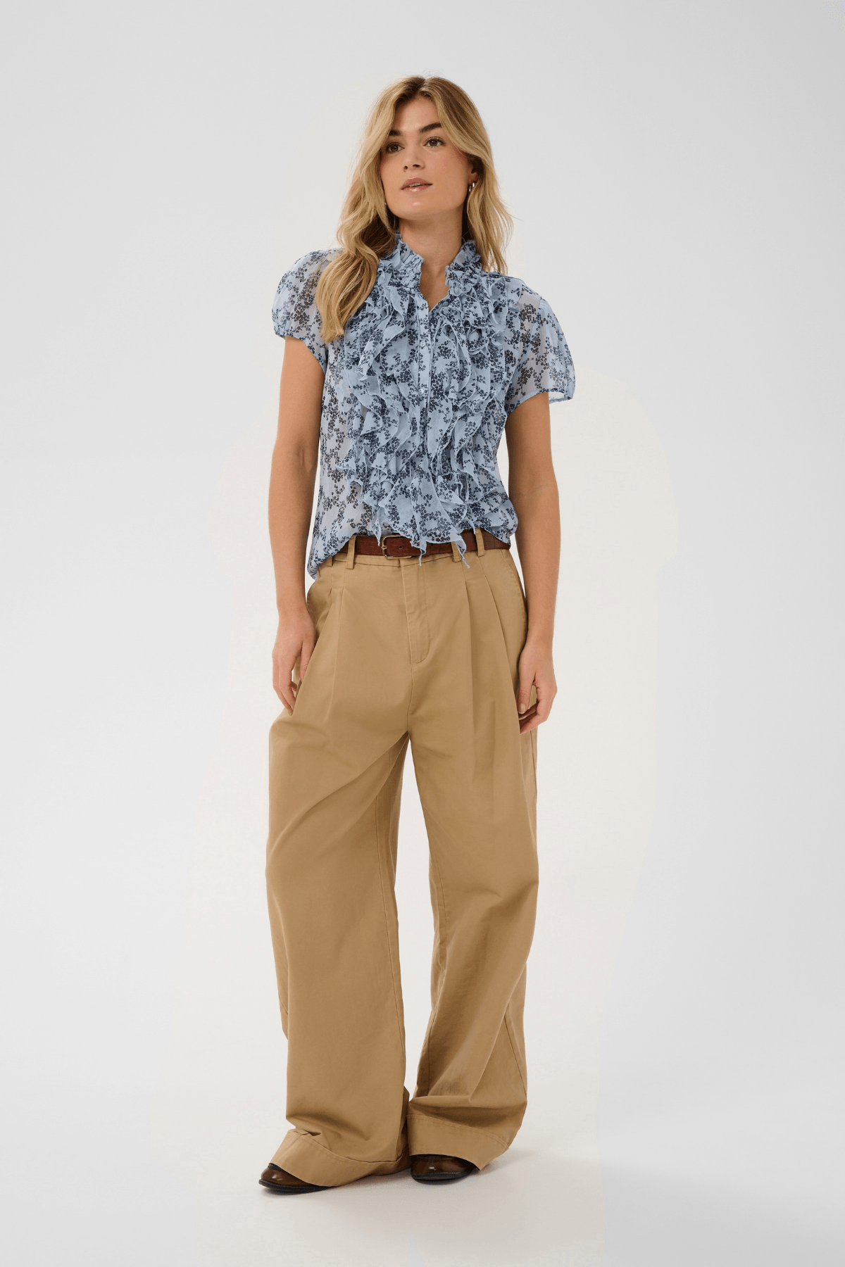 LILJA SHORT SLEEVE SHIRT SKYWAY ECLIPSE