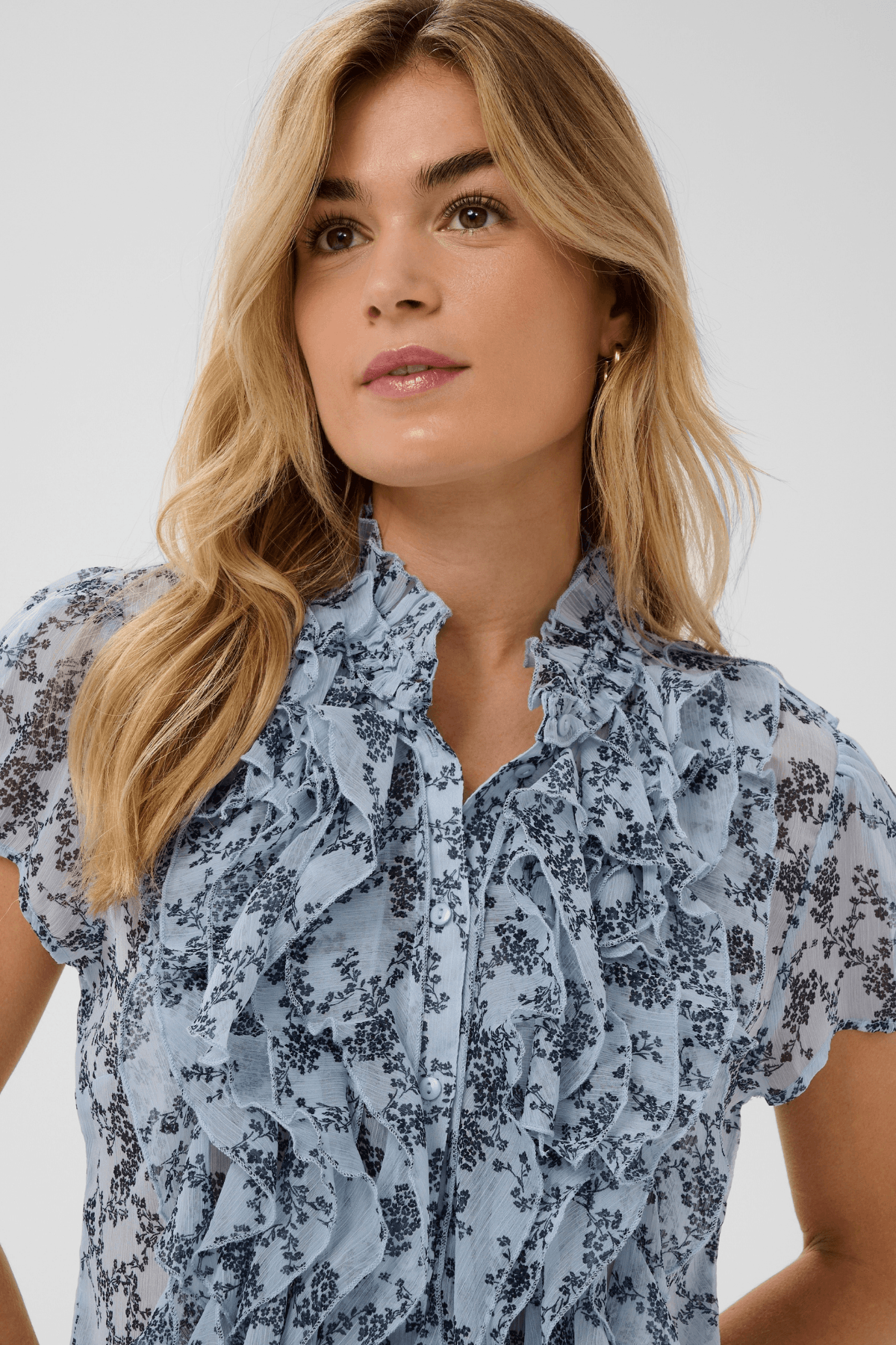 LILJA SHORT SLEEVE SHIRT SKYWAY ECLIPSE