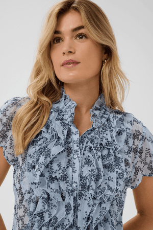 LILJA SHORT SLEEVE SHIRT SKYWAY ECLIPSE
