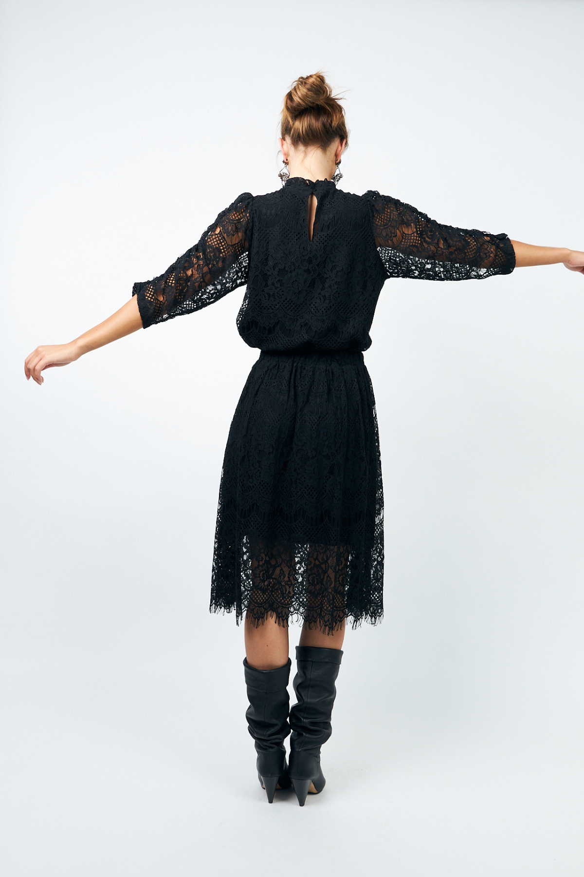 LILOU BLOUSE BLACK