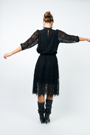 LILOU BLOUSE BLACK