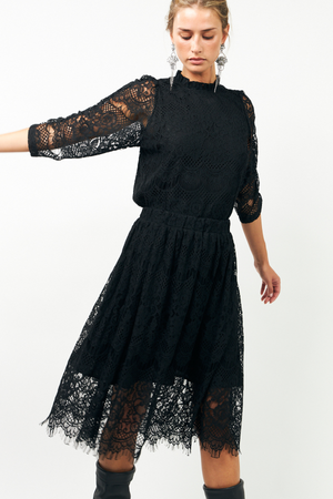 LILOU BLOUSE BLACK