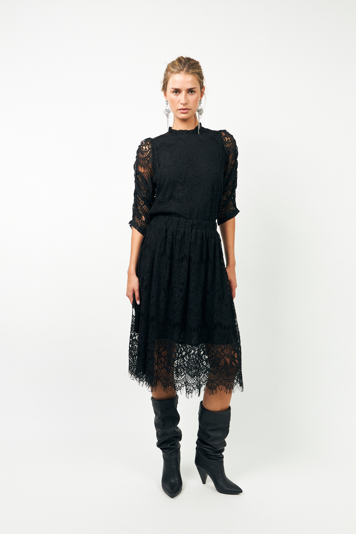 LILOU BLOUSE BLACK