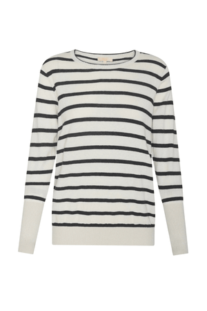 LIORA KNIT PEBBLE/CHARCOAL