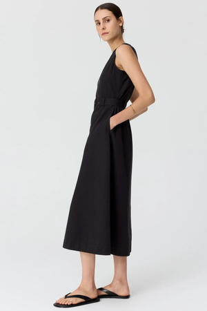 LIRA BELT DRESS OFF BLACK