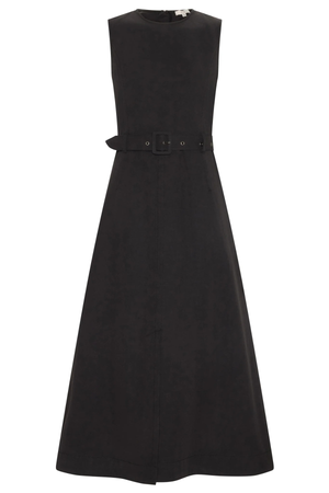 LIRA BELT DRESS OFF BLACK