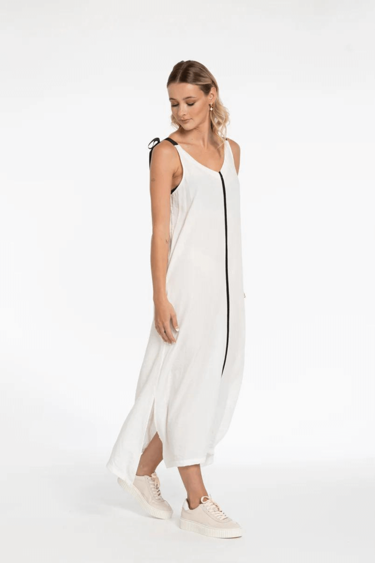 LIVE LIFE DRESS REVERSIBLE WHITE