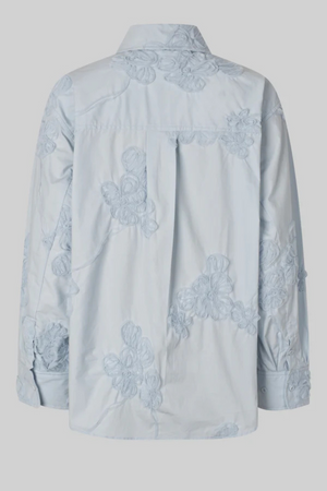 LIVERNO PRINTED SHIRT GRAY DAWN