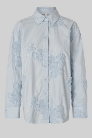LIVERNO PRINTED SHIRT GRAY DAWN