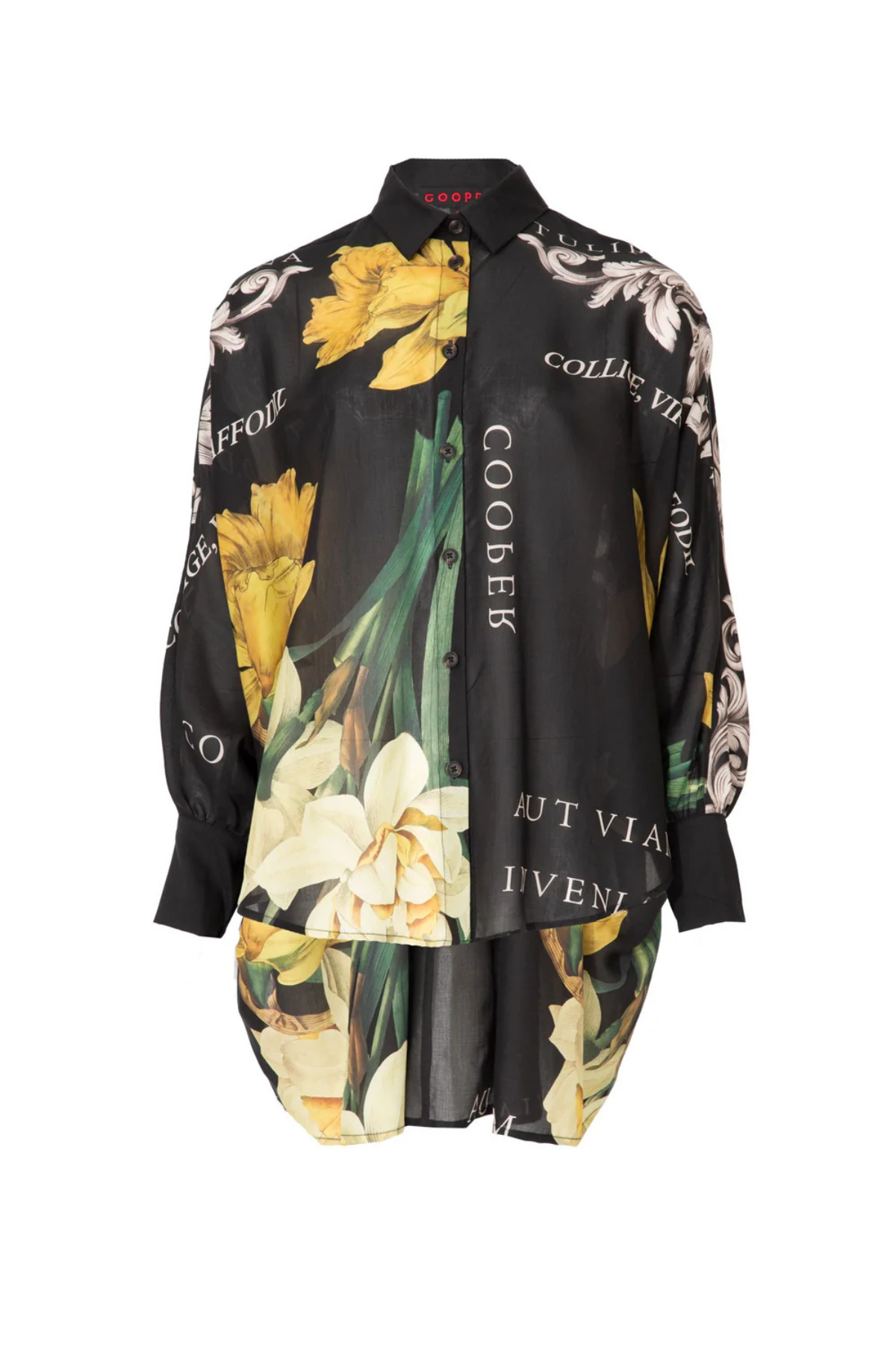 LIVING THE DREAM SHIRT LATIN PRINT