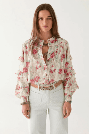 LOLITA BLOUSE CANDY ROSE