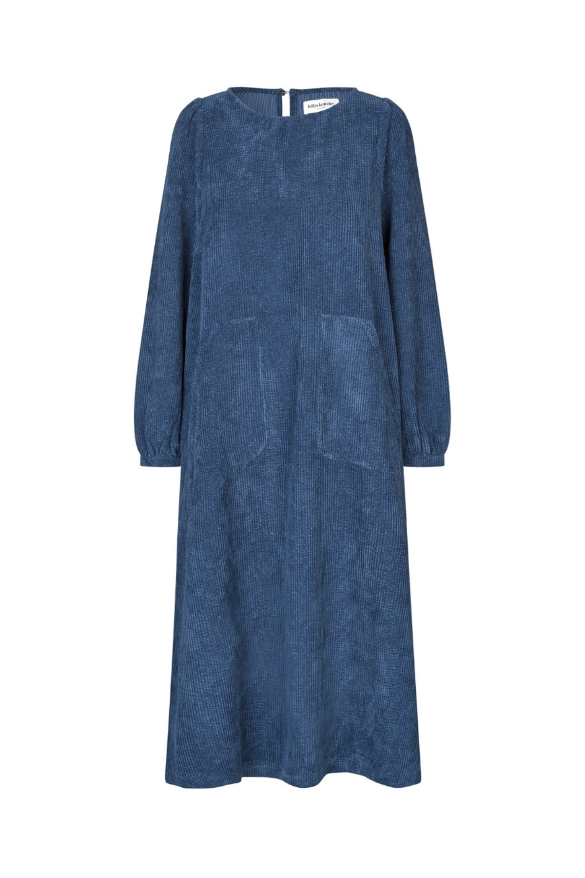 LUCAS MIDI DRESS DARK BLUE