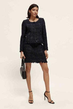 LUREX HOUNDSTOOTH BLAZER NIGHT