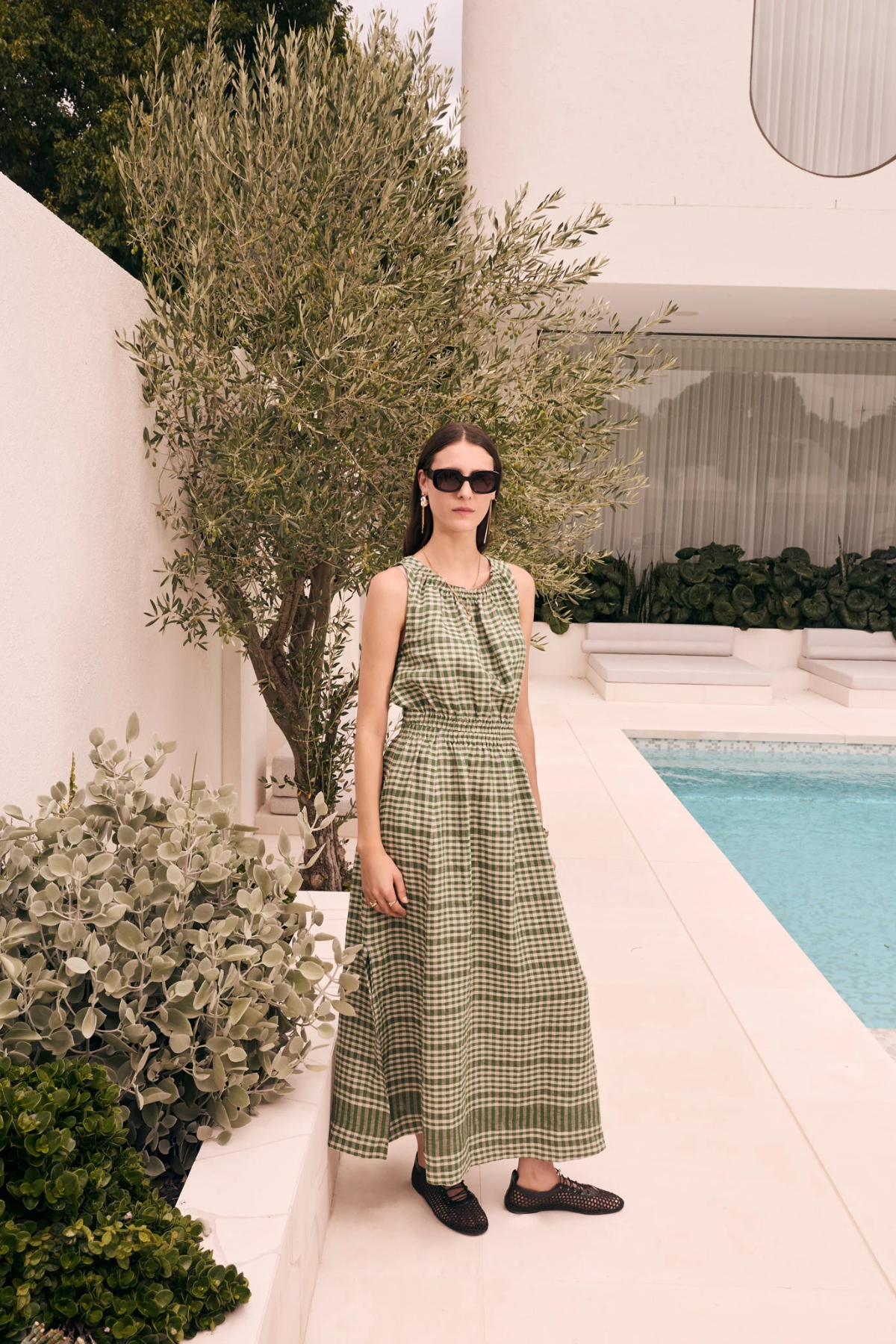 LUME DRESS GINGHAM