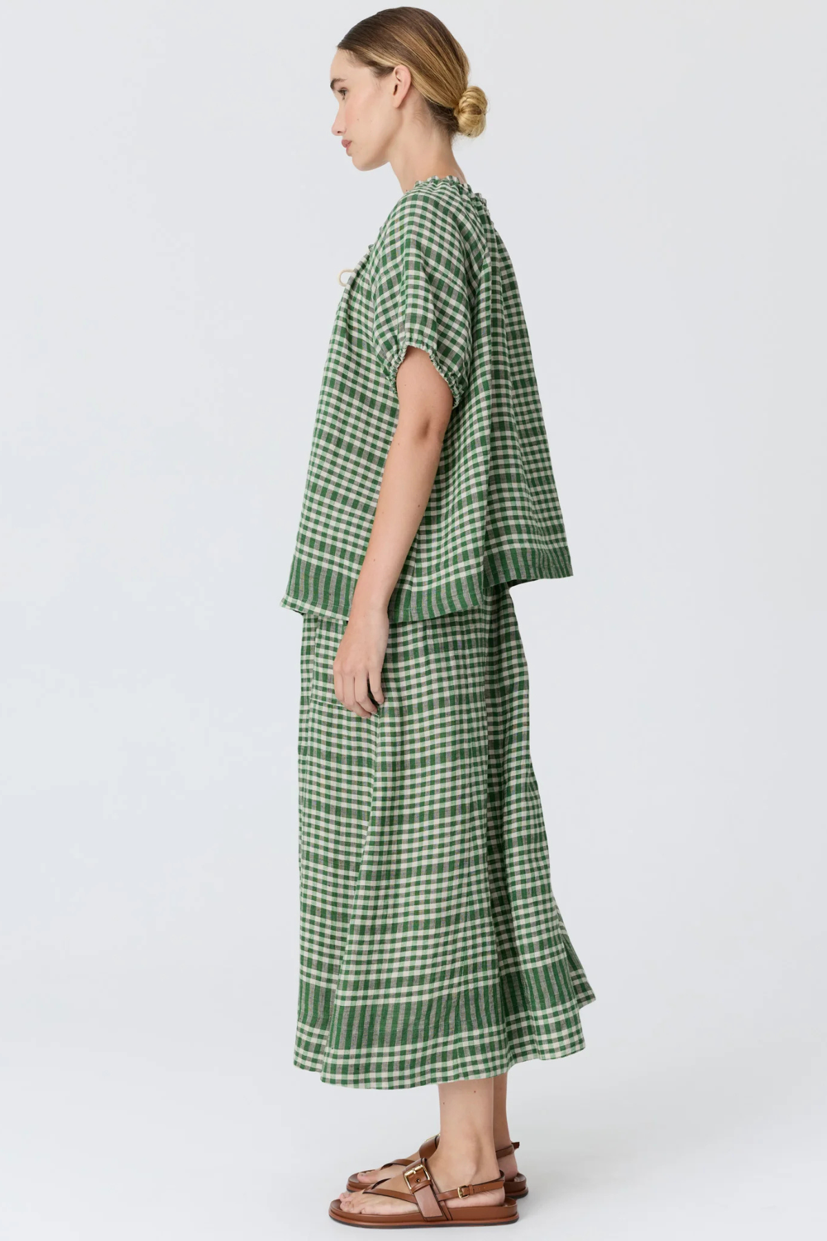 LUME TOP GINGHAM