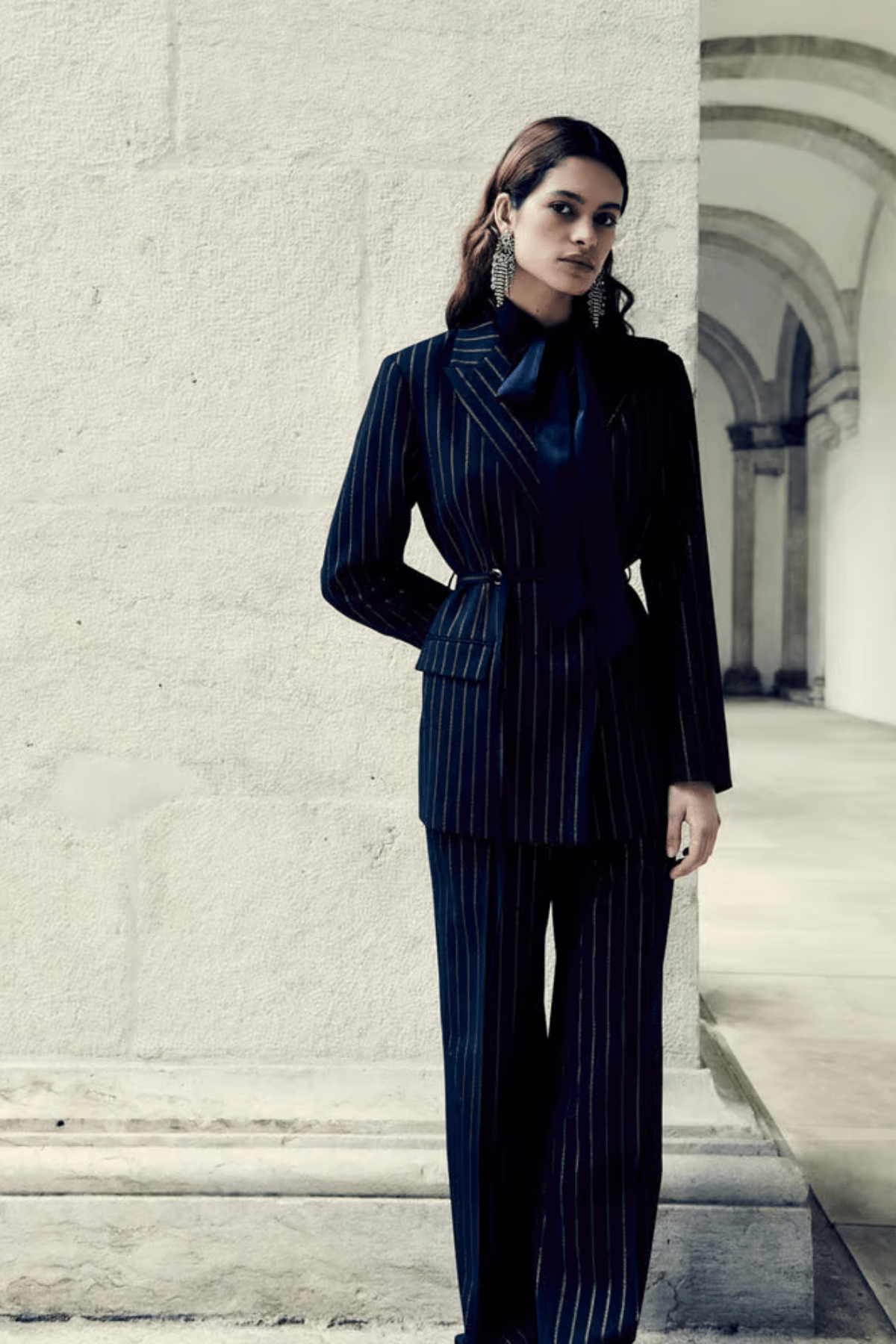 LUREX PINSTRIPE BLAZER EVENING