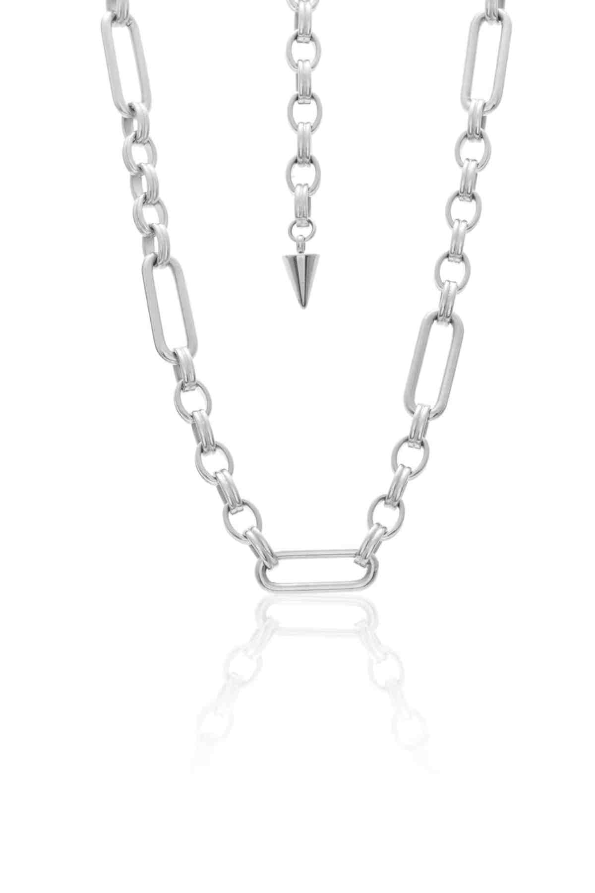 LUXE NECKLACE SILVER