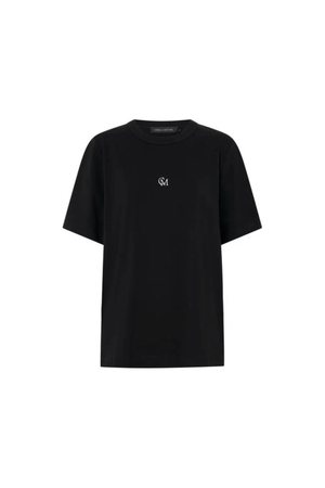 LYRA LOGO TEE BLACK