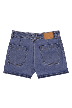 MABEL SHORT OVERDYED LILAC