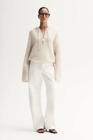 MADDEN KNIT JUMPER OATMARLE