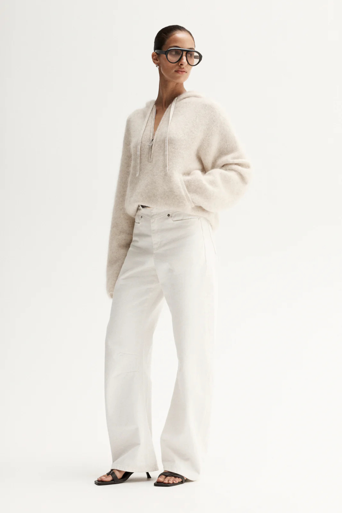 MADDEN KNIT JUMPER OATMARLE