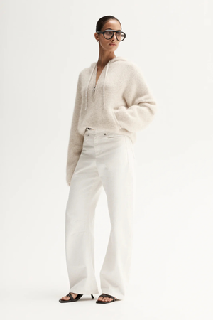 MADDEN KNIT JUMPER OATMARLE