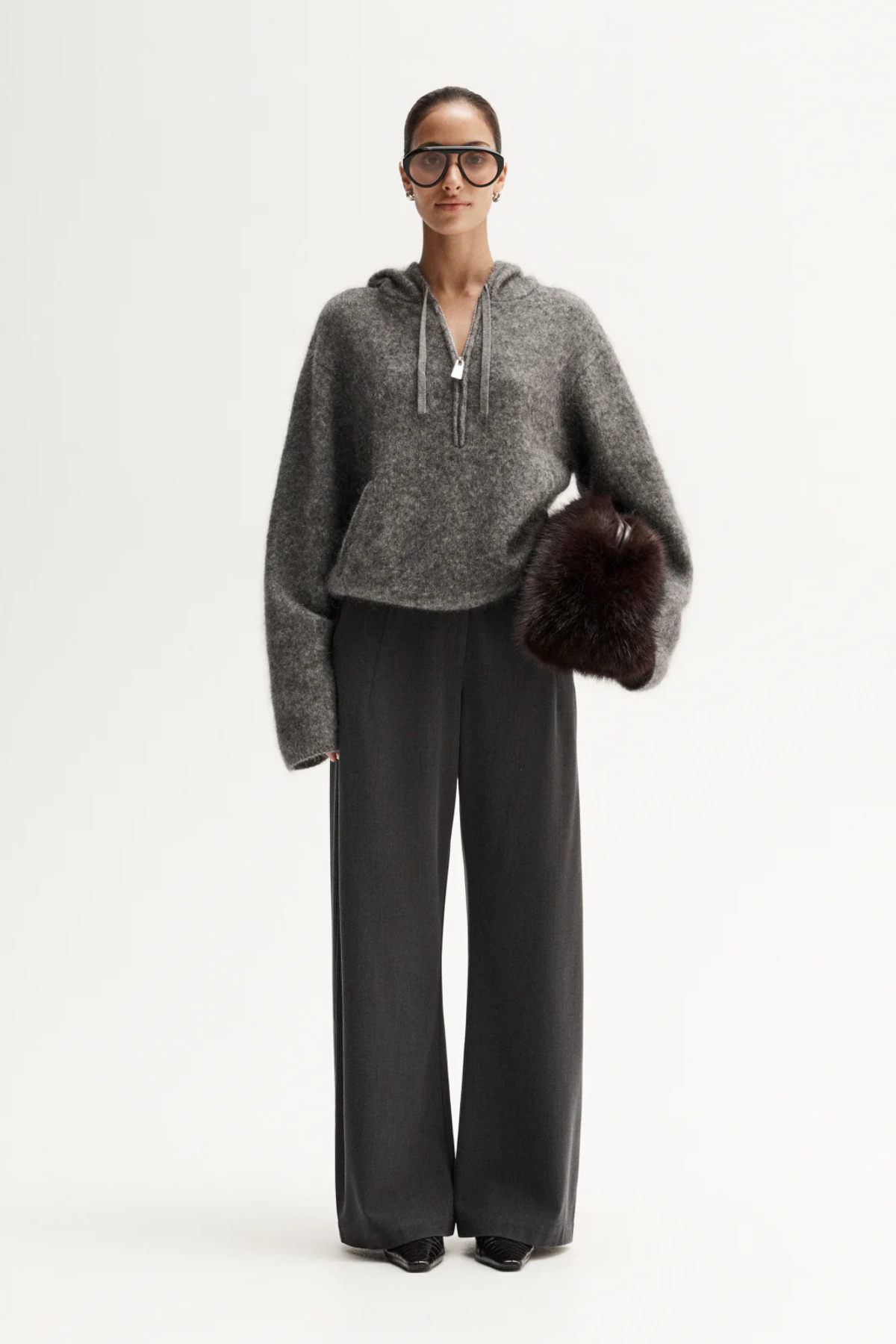 MADDEN KNIT JUMPER GREYMARLE