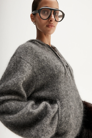 MADDEN KNIT JUMPER GREYMARLE