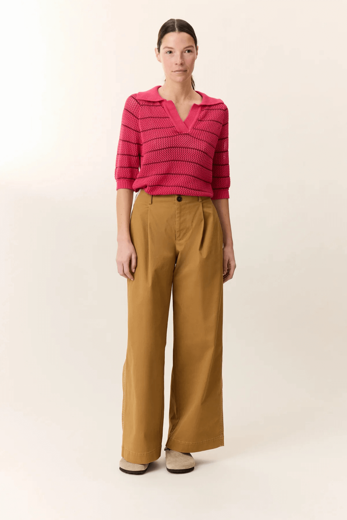 MAKE POLO-SHIRT PINK