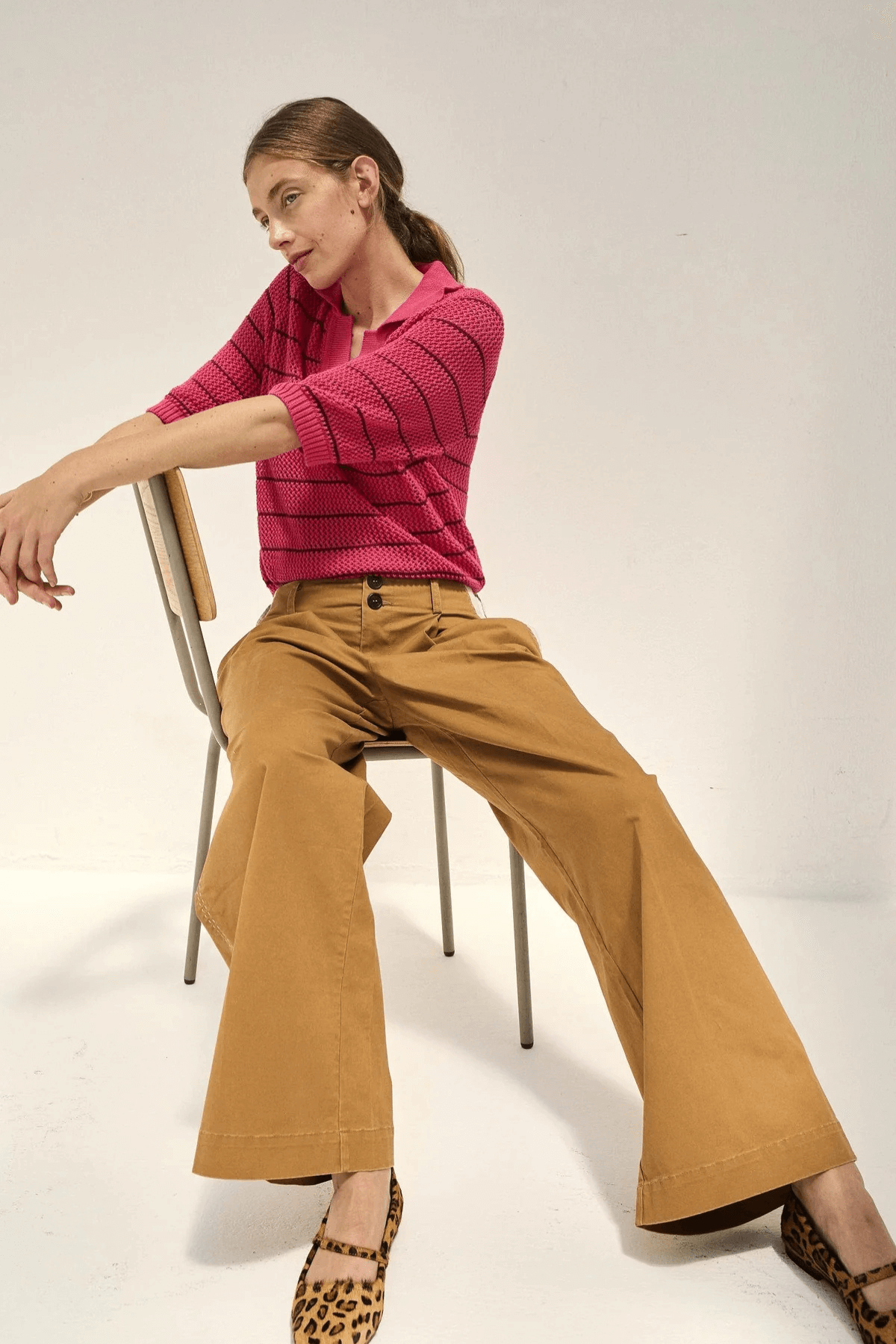 MAKE POLO-SHIRT PINK