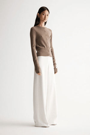 MADELEINE KNIT CARDIGAN CAMEL