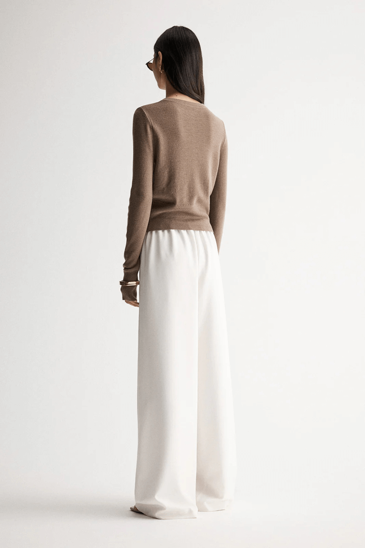 MADELEINE KNIT CARDIGAN CAMEL