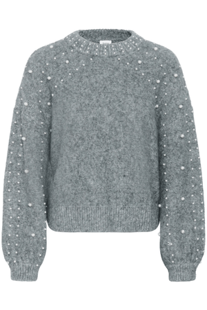 MADELEINE PULLOVER GUNMETAL MELANGE