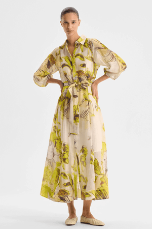 MAE SHIRT DRESS LEMON