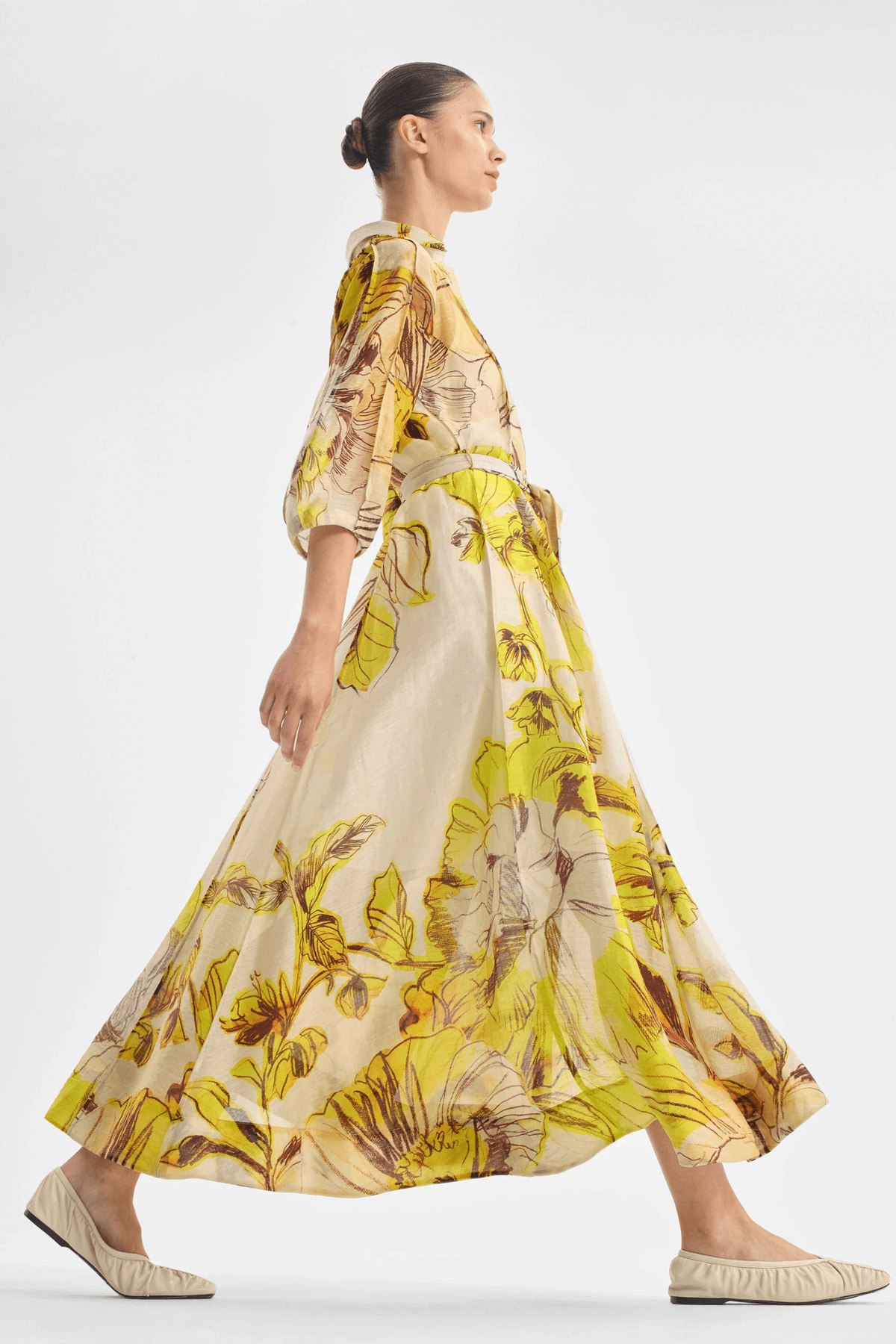 MAE SHIRT DRESS LEMON