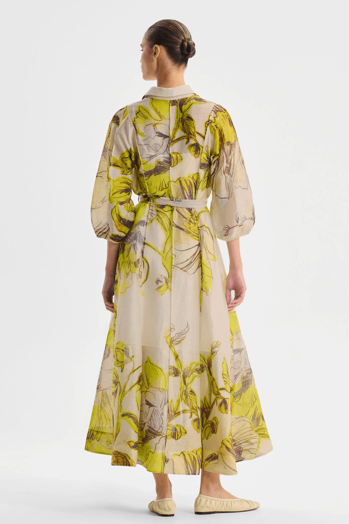 MAE SHIRT DRESS LEMON