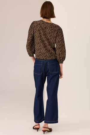 MAE PRINTED SILK TOP BUD PRINT