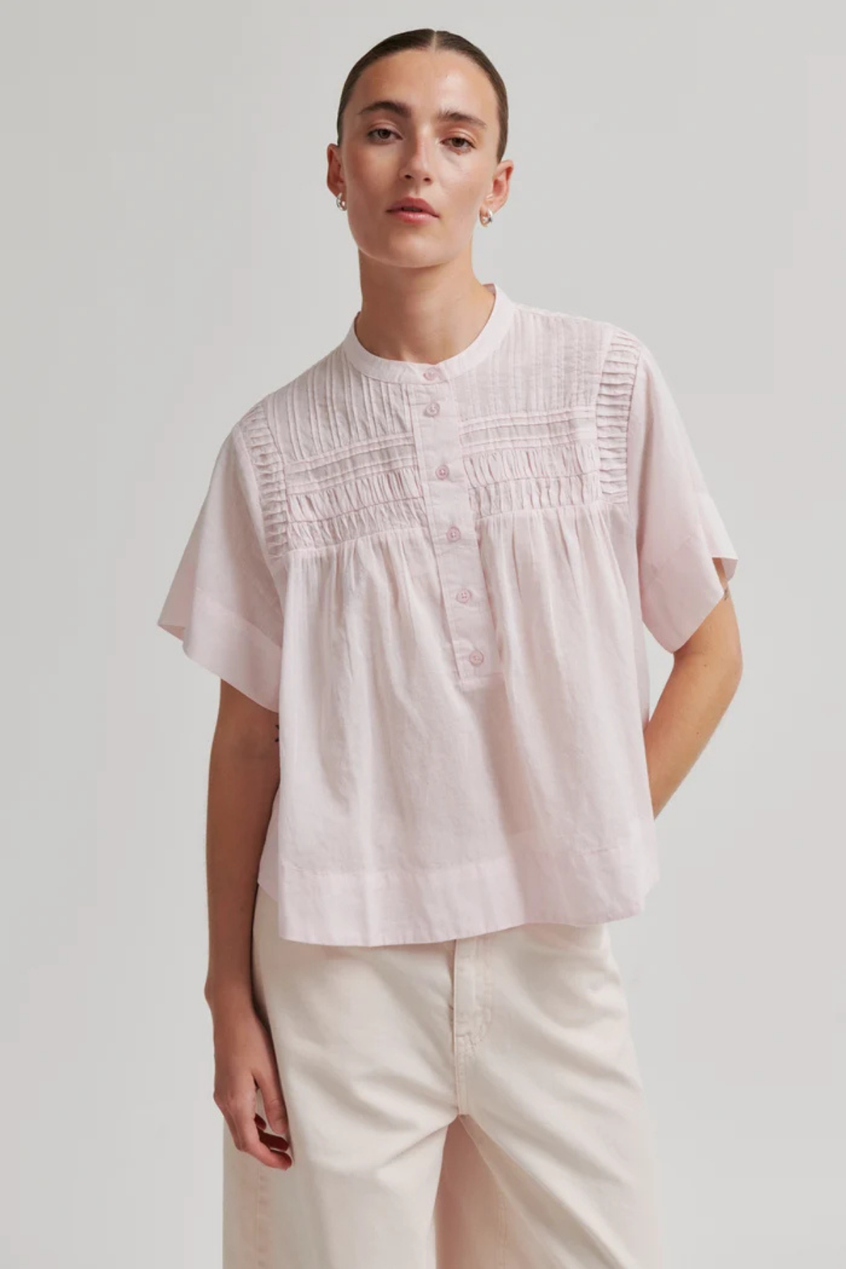 MAISE BLOUSE CRYSTAL PINK