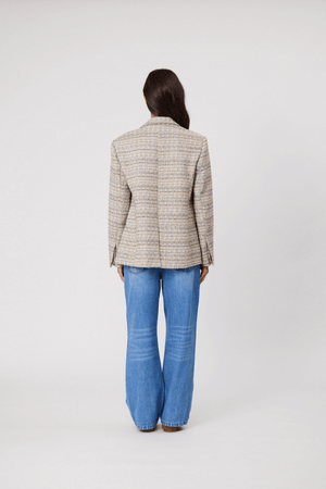 MALI BLAZER OAT TWEED
