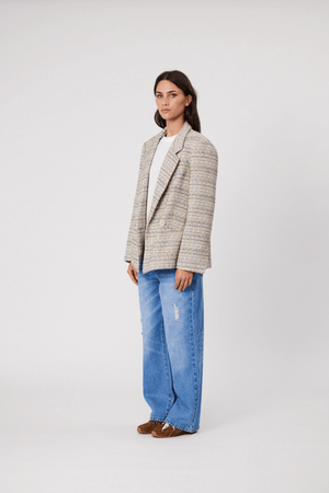 MALI BLAZER OAT TWEED